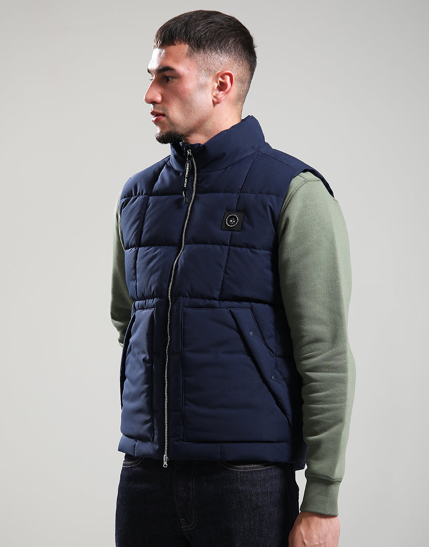Marshall Artist Capilano Bubble Gilet – Navy