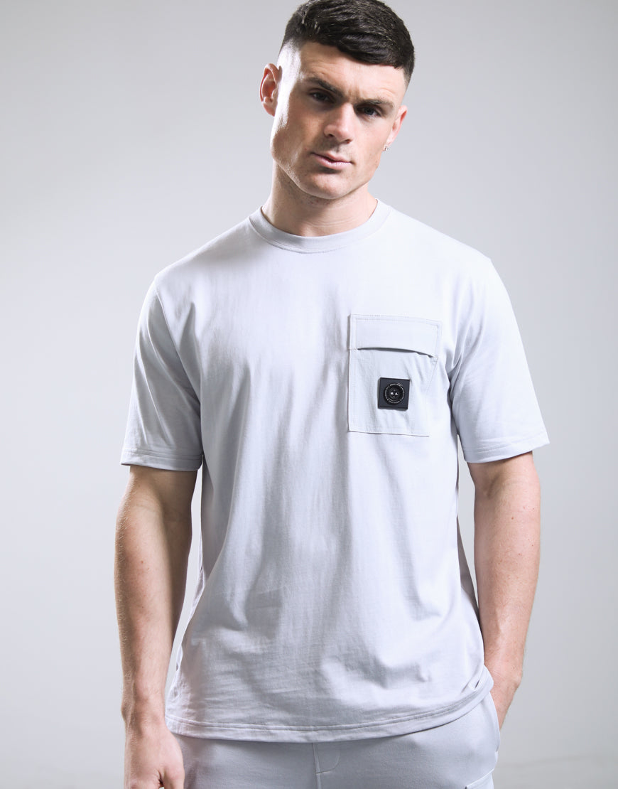 Marshall Artist Kyoto Pocket T-Shirt – Oceanic Grey