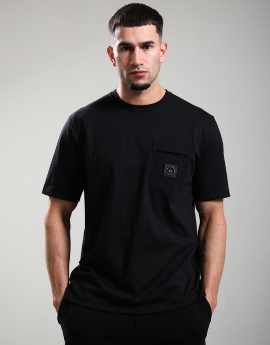 Marshall Artist Kyoto Pocket T-Shirt – Black