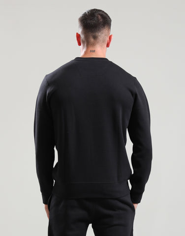 Marshall Artist Marchio Crew Neck Sweatshirt – Black