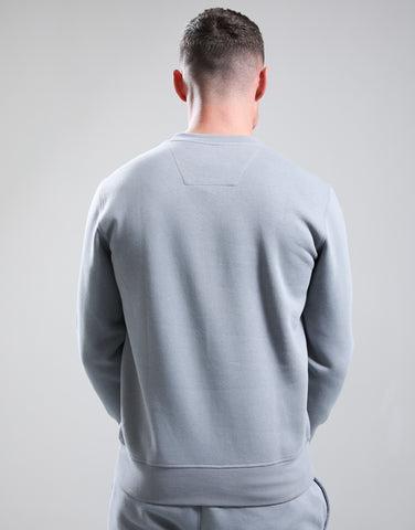 Marshall Artist Marchio Crew Neck Sweatshirt – Monument Grey