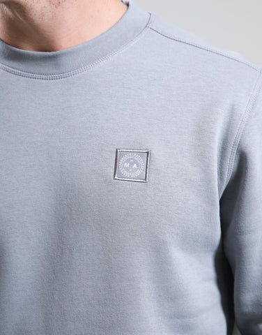 Marshall Artist Marchio Crew Neck Sweatshirt – Monument Grey
