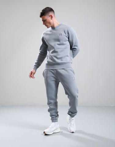 Marshall Artist Marchio Crew Neck Sweatshirt – Monument Grey