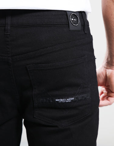 Marshall Artist Straight Fit Jeans – Black