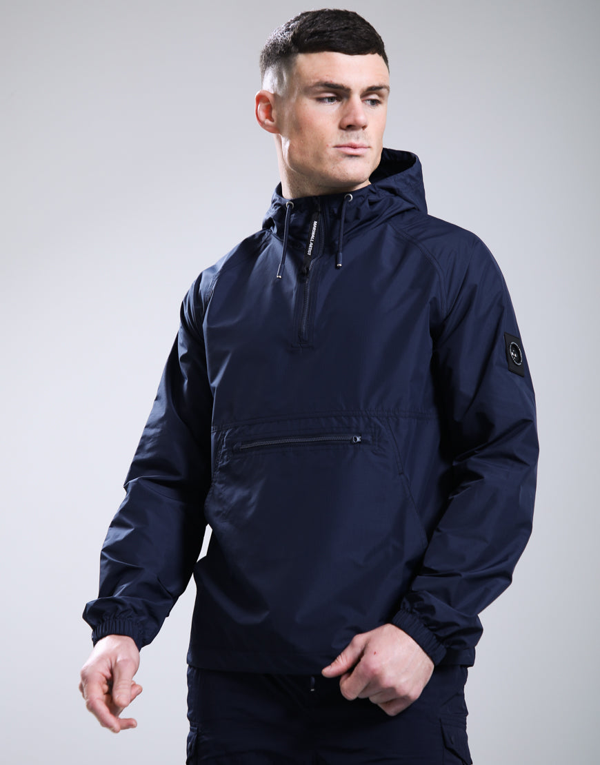 Marshall Artist Prenton 1/4 Zip Jacket – Navy