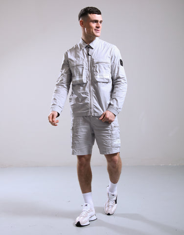 Marshall Artist Seafield Cargo Shorts – Harbour Grey