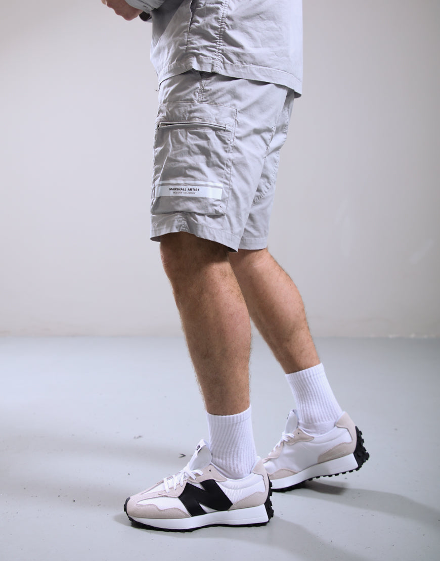 Marshall Artist Seafield Cargo Shorts – Harbour Grey