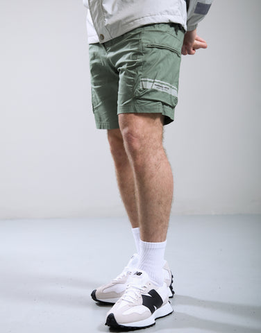 Marshall Artist Seafield Cargo Shorts – Sage