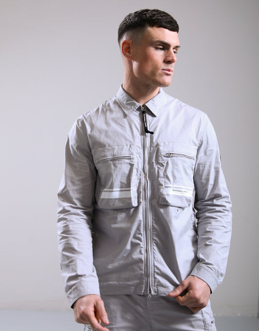 Marshall Artist Seafield Overshirt – Harbour Grey