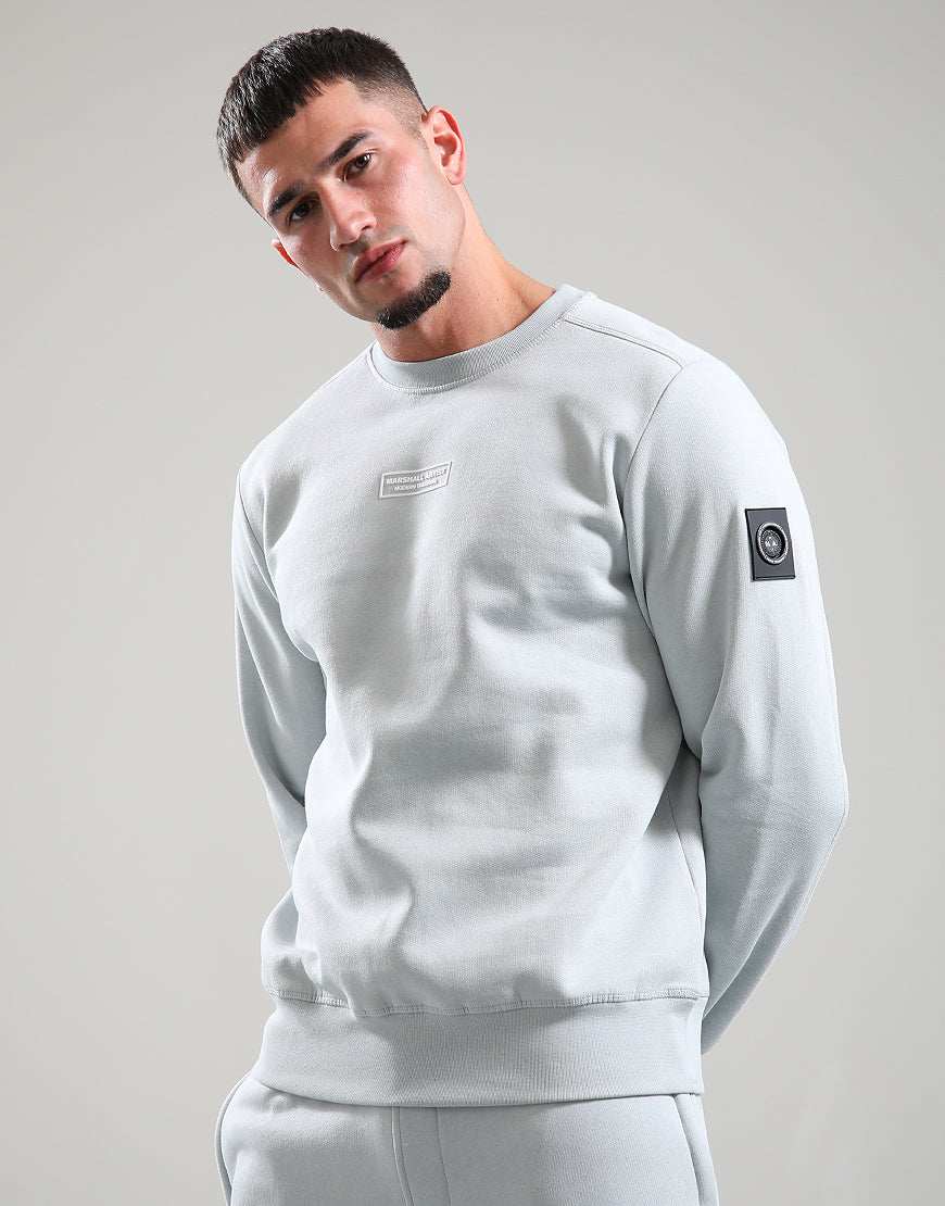 Marshall Artist Siren Crew Sweatshirt Ghost Grey
