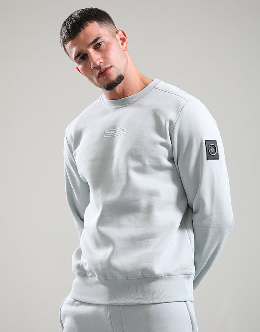 Marshall Artist Siren Crew Sweatshirt Ghost Grey