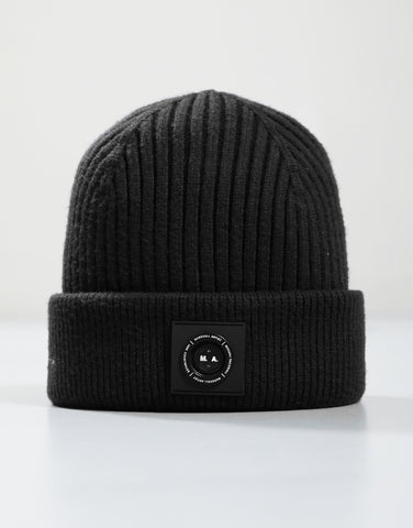 Marshall Artist Siren Cable Knit Beanie – Black