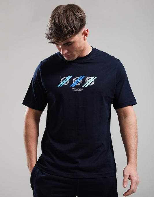 Marshall Artist Treble T-Shirt – Navy