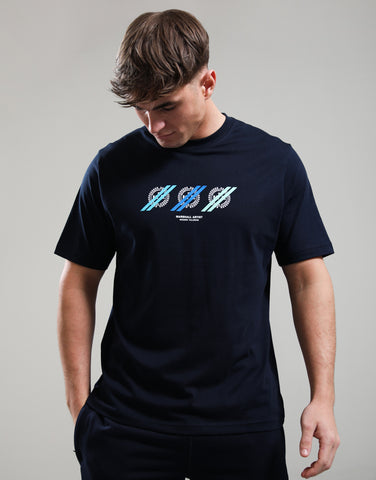 Marshall Artist Treble T-Shirt – Navy