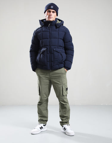 Marshall Artist Yukon Bubble Jacket – Navy