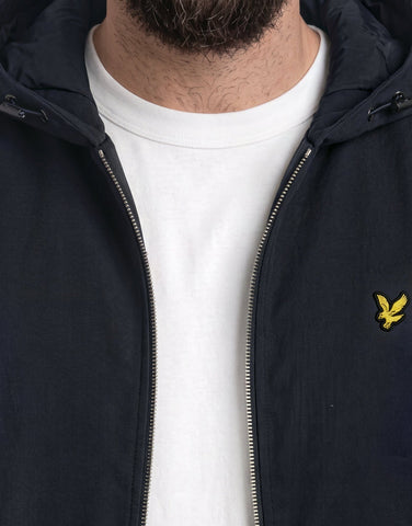 Lyle & Scott Padded Water Resistant Jacket – Dark Navy
