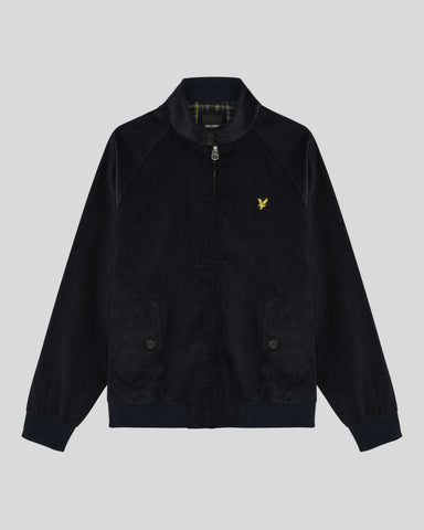 Lyle & Scott Corduroy Harrington Jacket – Dark Navy