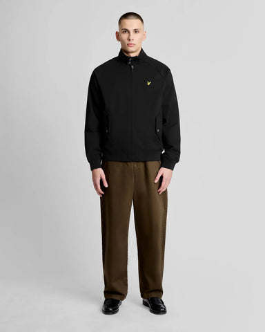 Lyle & Scott Cotton Harrington Jacket – Black