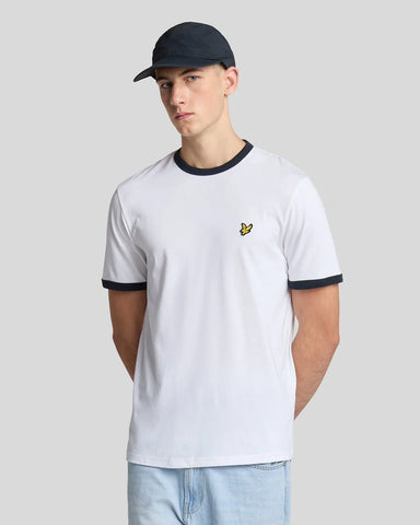 Lyle & Scott Ringer T-Shirt – White