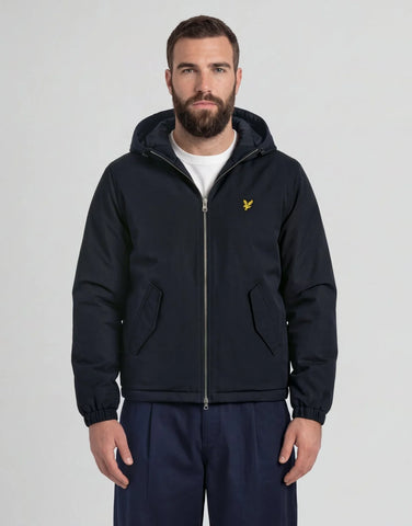 Lyle & Scott Padded Water Resistant Jacket – Dark Navy