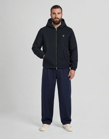 Lyle & Scott Padded Water Resistant Jacket – Dark Navy