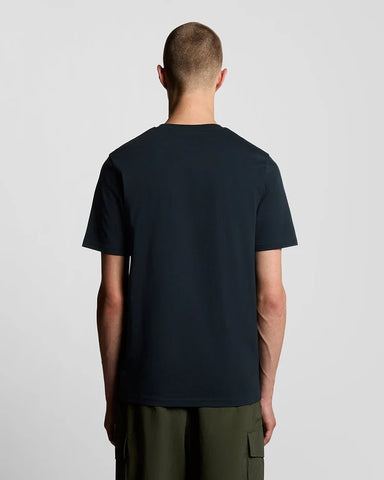 Lyle & Scott Plain Crew Neck T-Shirt – Dark Navy