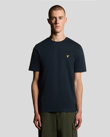 Lyle & Scott Plain Crew Neck T-Shirt – Dark Navy