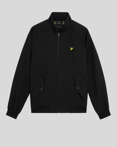 Lyle & Scott Cotton Harrington Jacket – Black