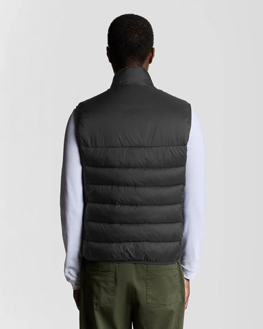 Lyle & Scott Wadded Puffer Gilet – Black