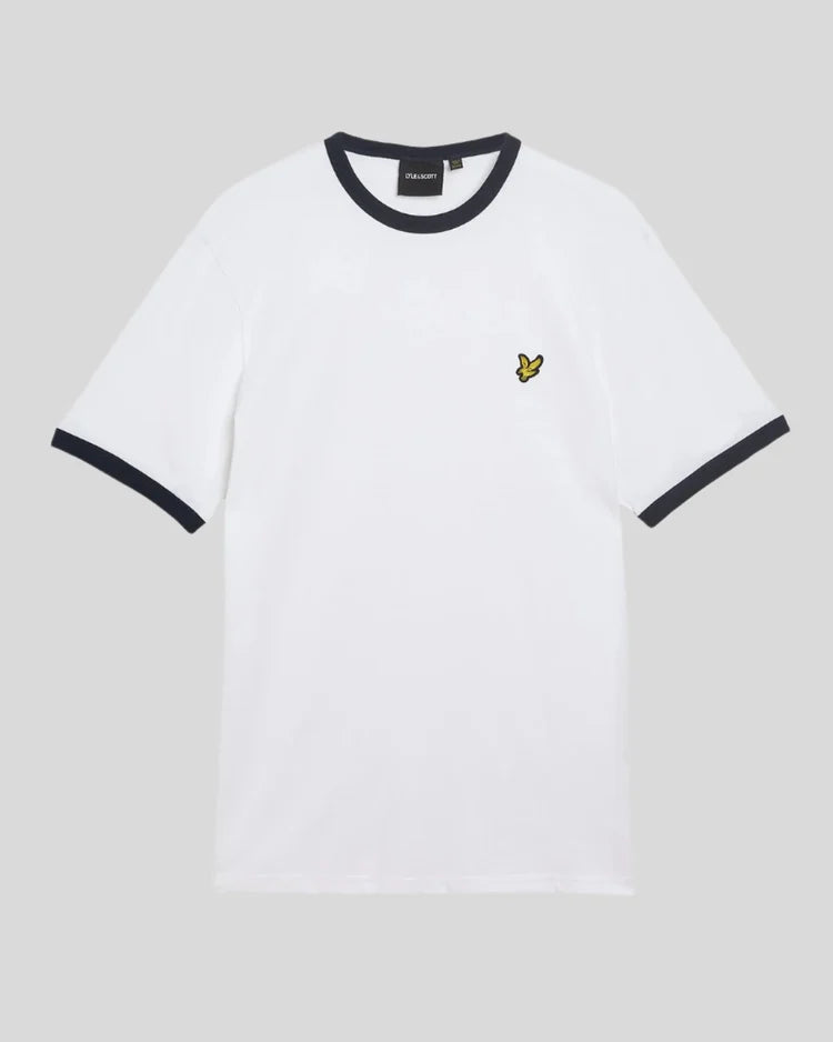 Lyle & Scott Ringer T-Shirt – White