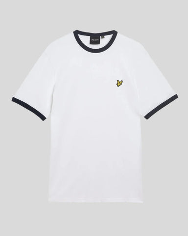 Lyle & Scott Ringer T-Shirt – White