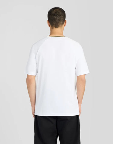 Lyle & Scott Tipped Track T-Shirt – White