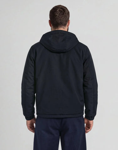 Lyle & Scott Padded Water Resistant Jacket – Dark Navy