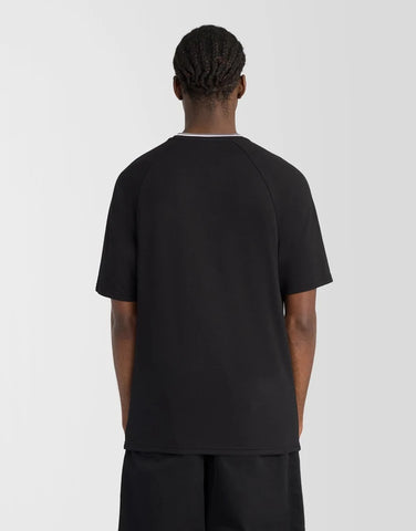 Lyle & Scott Tipped Track T-Shirt – Black