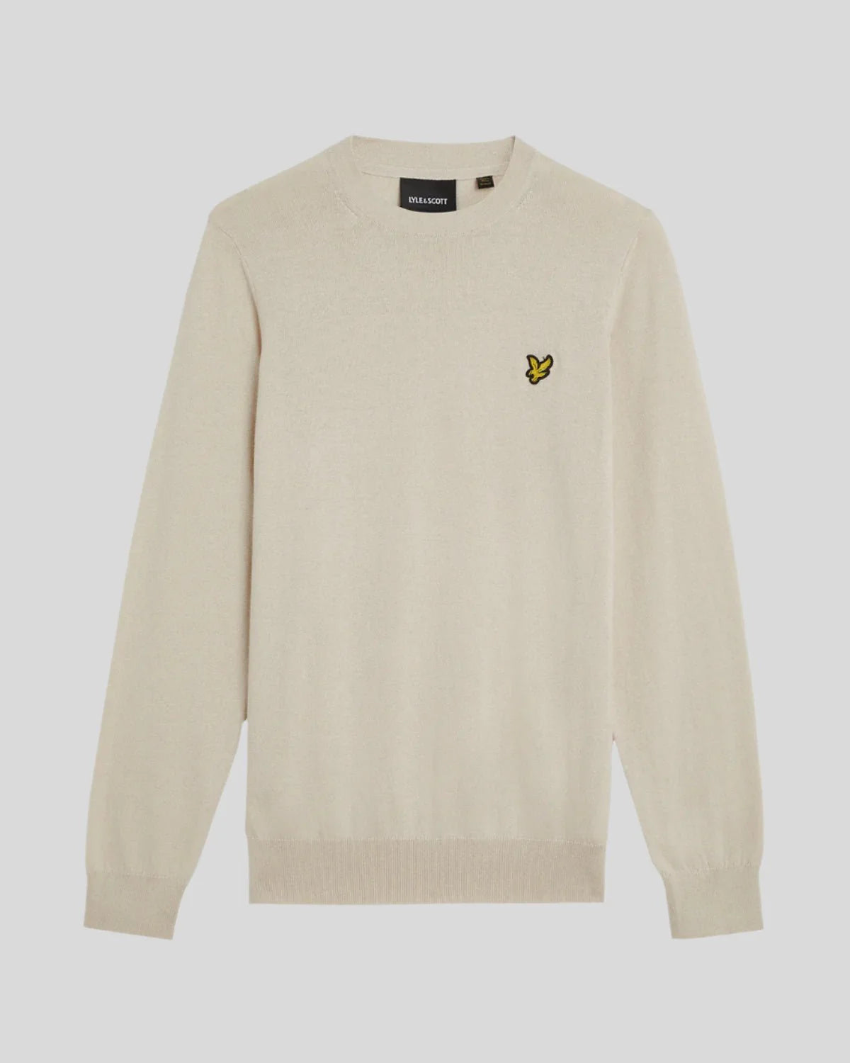 Lyle & Scott Cotton Merino Crew Neck Jumper – Cove