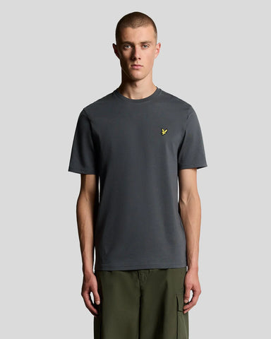 Lyle & Scott Plain Crew Neck T-Shirt – Gunmetal