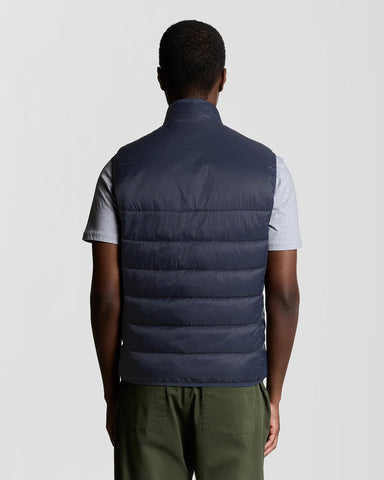 Lyle & Scott Wadded Puffer Gilet – Dark Navy