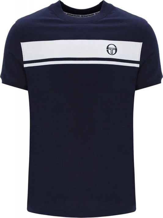 Sergio Tacchini Master T-Shirt – Navy / White