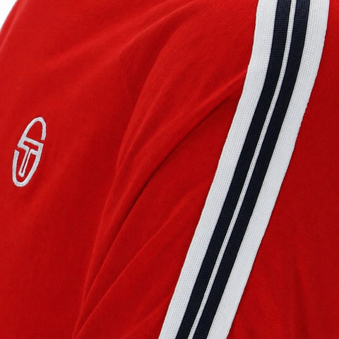 Sergio Tacchini Pino Ringer T-Shirt – Adrenaline Rush / White